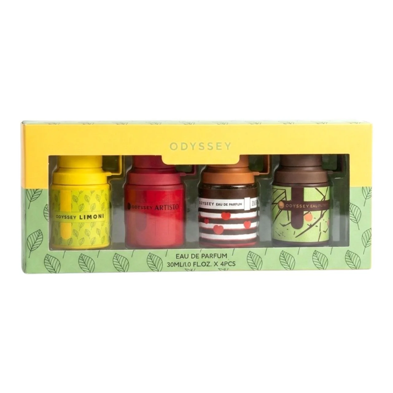Odyssey By Armaf Set (4x30ml) (Yellow/Green Box)